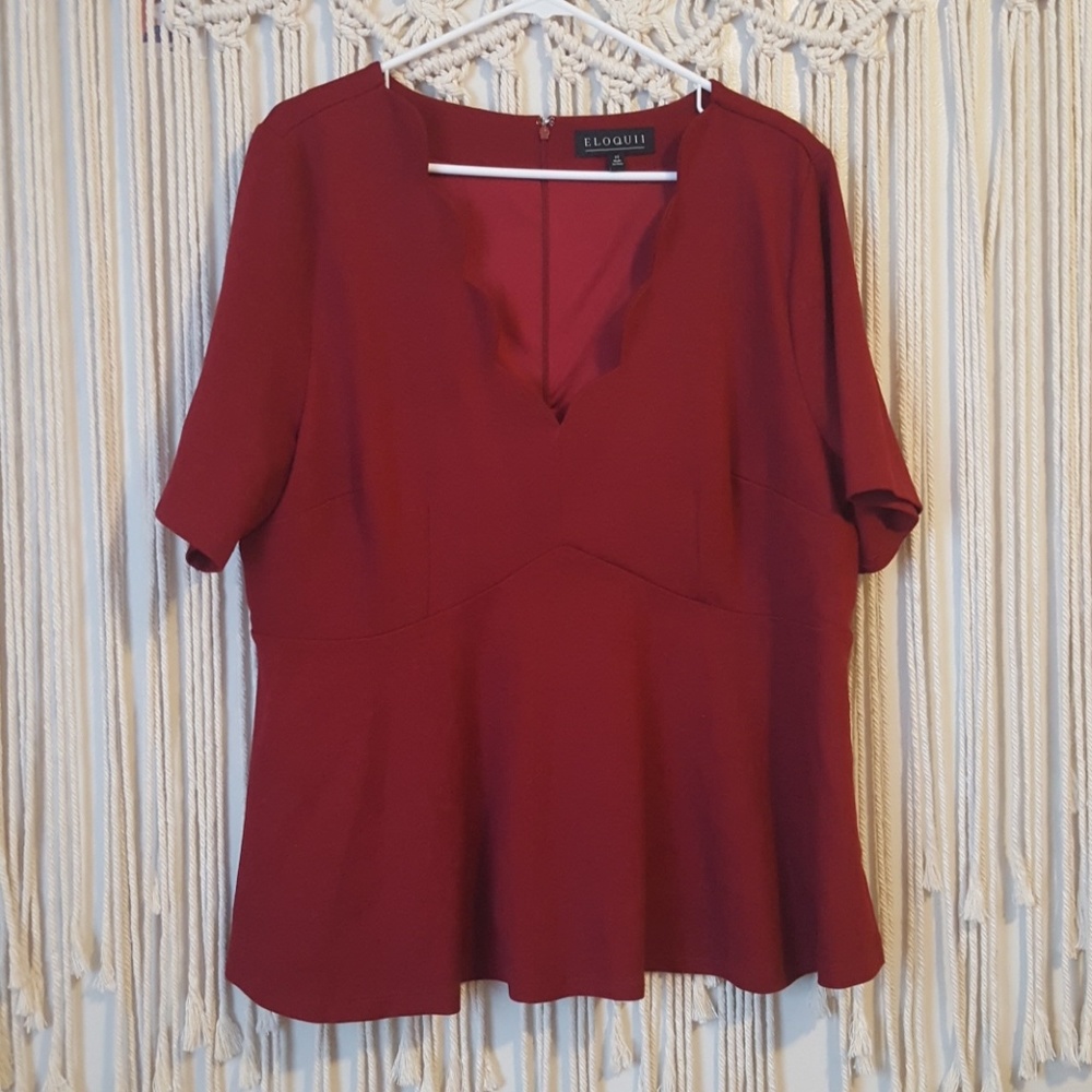 Peplum shirt